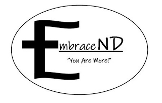 EMBRACEND "YOU ARE MORE!" logo
