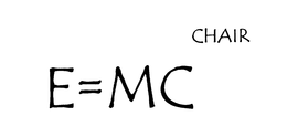 E=MC CHAIR logo