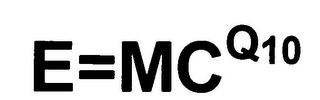 E=MC Q10 logo