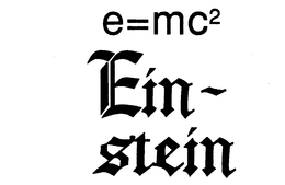 E=MC2 EIN-STEIN logo