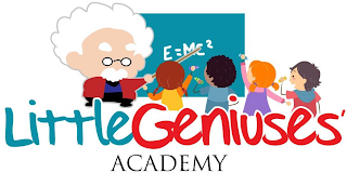 E=MC2 LITTLEGENIUSES' ACADEMY logo