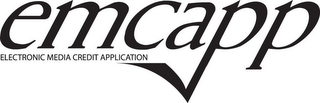 EMCAPP ELECTRONIC MEDIA CREDIT APPLICATION logo