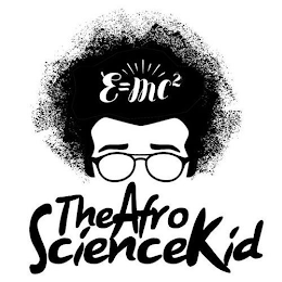 E=MC² THEAFRO SCIENCEKID logo