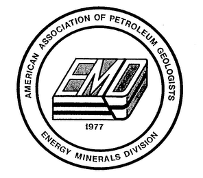 EMD 1977 AMERICAN ASSOCIATION OF PETROLEUM GEOLOGISTS ENERGY MINERALS DIVISION logo