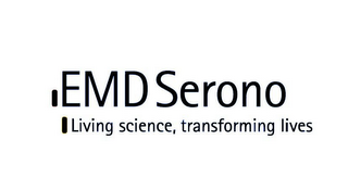 EMD SERONO LIVING SCIENCE, TRANSFORMING LIVES logo