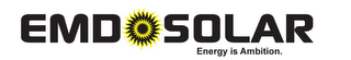 EMD SOLAR ENERGY IS AMBITION. logo