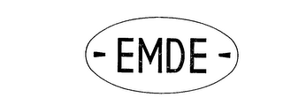 EMDE logo
