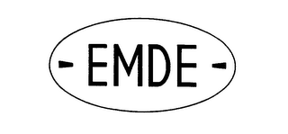 EMDE logo
