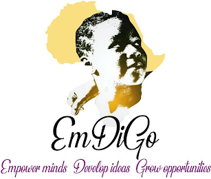 EMDIGO EMPOWER MINDS DEVELOP IDEAS GROW OPPORTUNITIES logo