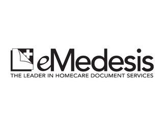 EMEDESIS THE LEADER IN HOMECARE DOCUMENT SERVICES logo