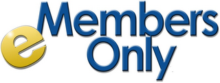 EMEMBERS ONLY logo