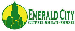 EMERALD CITY CULTIVATE · MEDICATE · RECREATE logo