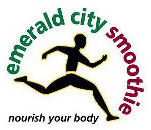 EMERALD CITY SMOOTHIE NOURISH YOUR BODY logo