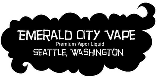 EMERALD CITY VAPE PREMIUM VAPOR LIQUID SEATTLE, WASHINGTON logo