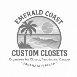 EMERALD COAST CUSTOM CLOSETS ORGANIZERS FOR CLOSETS, PANTRIES AND GARAGES PANAMA CITY BEACH logo