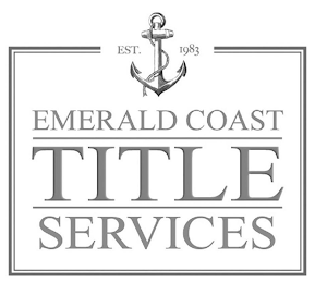 EMERALD COAST TITLE SERVICES EST. 1983 logo