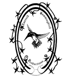 EMERALD HUMMINGBIRD PRODUCTIONS logo