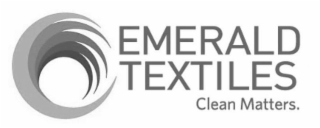 EMERALD TEXTILES CLEAN MATTERS. logo
