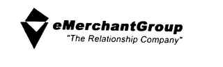 EMERCHANTGROUP "THE RELATIONSHIP COMPANY logo