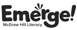 EMERGE! MCGRAW HILL LITERACY logo
