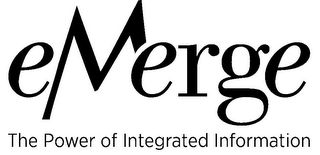 EMERGE THE POWER OF INTEGRATED INFORMATION logo