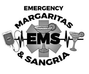 EMERGENCY MARGARITAS & SANGRIA EMS logo