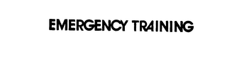 EMERGENCY TRAINING logo