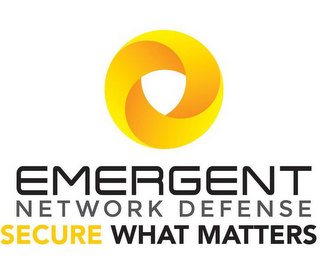 EMERGENT NETWORK DEFENSE SECURE WHAT MATTERS logo