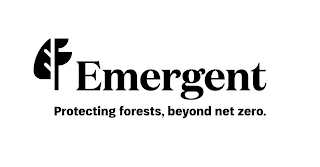 EMERGENT PROTECTING FORESTS, BEYOND NET ZERO. logo