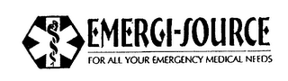 EMERGI-SOURCE FOR ALL YOUR EMERGENCY MEDICAL NEEDS logo