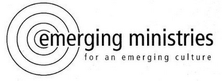 EMERGING MINISTRIES FOR AN EMERGING CULTURE logo