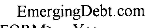 EMERGINGDEBT. COM logo