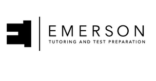 EMERSON TUTORING AND TEST PREPARATION logo
