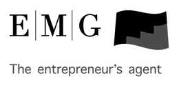 EMG THE ENTREPRENEUR'S AGENT logo