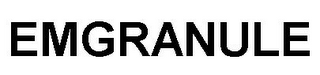 EMGRANULE logo