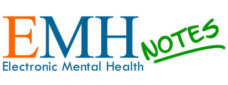 EMH NOTES ELECTRONIC MENTAL HEALTH logo