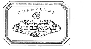 EMILE CLERAMBAULT CUVEE TRADITION CHAMPAGNE NEUVILLE-BUXEUIL-FRANCE logo