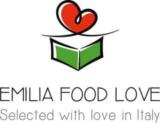 EMILIA FOOD LOVE SELECTED WITH LOVE IN ITALY logo