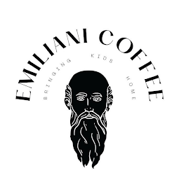 EMILIANI COFFEE BRINGING KIDS HOME logo