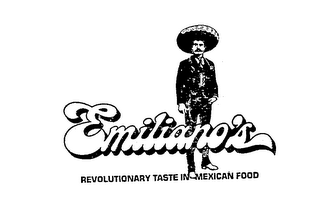 EMILIANO'S REVOLUTIONARY TASTE IN MEXICAN FOOD logo