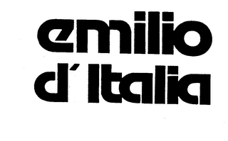 EMILIO D'ITALIA logo
