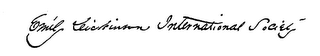 EMILY DICKINSON INTERNATIONAL SOCIETY logo