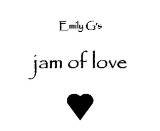 EMILY G'S JAM OF LOVE logo