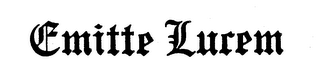 EMITTE LUCEM logo