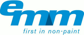 EMM FIRST IN NON-PAINT logo