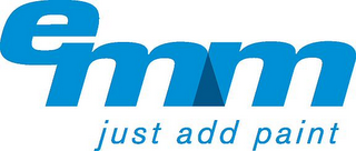 EMM JUST ADD PAINT logo