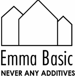 EMMA BASIC NEVER ANY ADDITIVES logo
