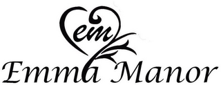 EMMA MANOR EM logo