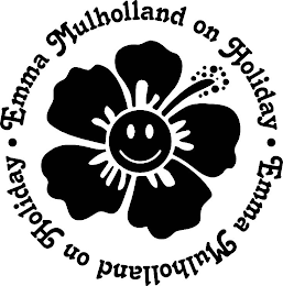 · EMMA MULHOLLAND ON HOLIDAY · logo