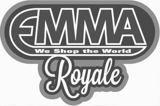 EMMA WE SHOP THE WORLD ROYALE logo